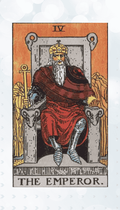 Tarot_The Emperor_타로카드_황제 카드
